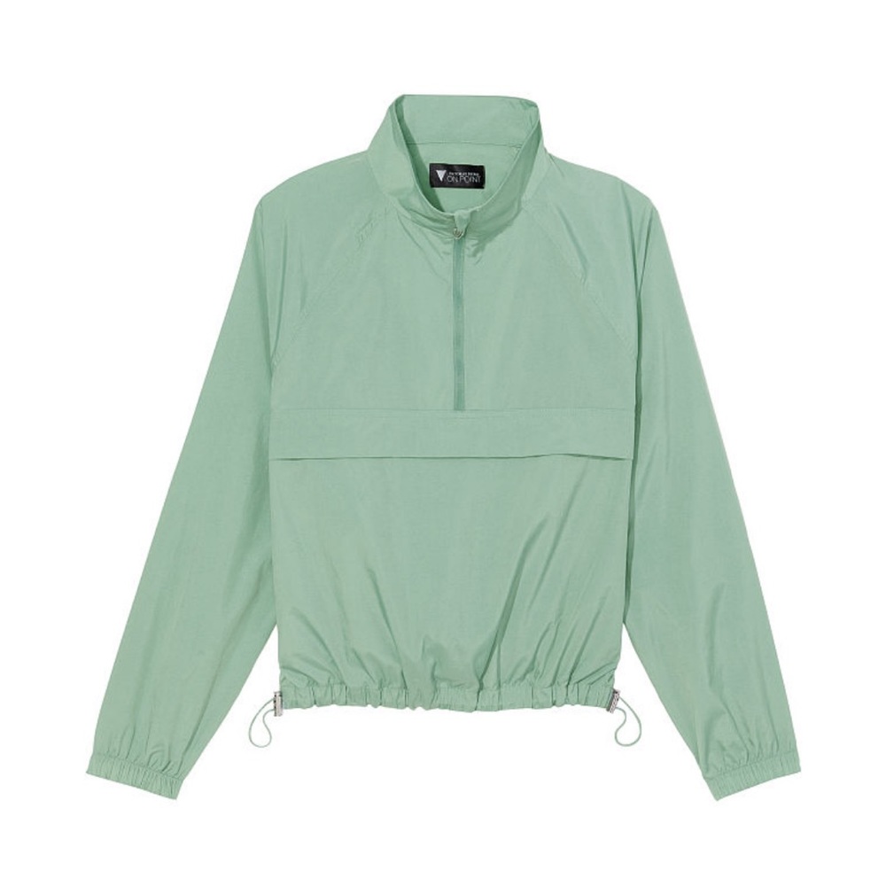 VICTORIA'S SECRET, Parachute Quarter-Zip Windbreaker Jacket, Women’s L
